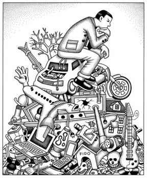 Pensiero su uno stralcio di società moderna