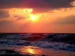 Tramonto sul mare