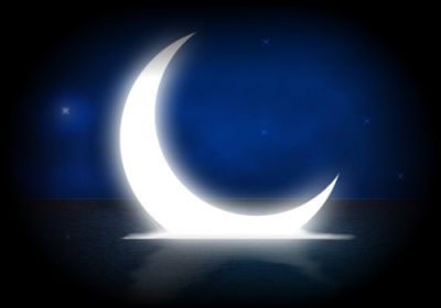 Uno spicchio di luna