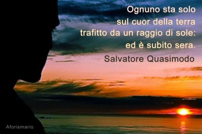 Ed è subito sera