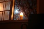 Ho acceso un lume alla finestra