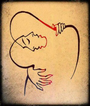 Una donna
