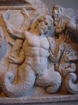 Il naufrago (con Tritone che addomestica le acque e pesci in rivolta)