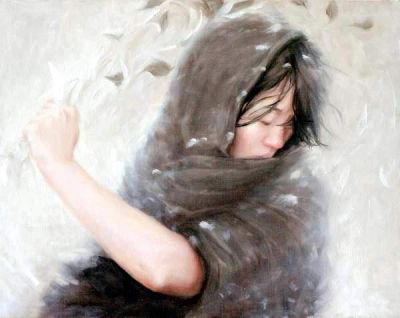 Una collana di neve