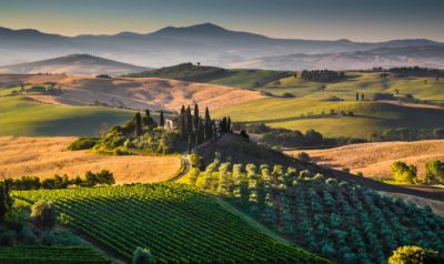 In Val d�Orcia