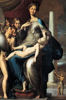 La Madonna dal collo lungo