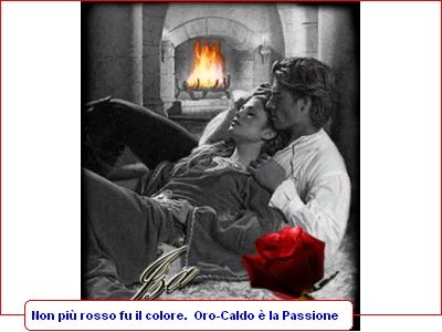 Non pi� rosso fu il colore. Oro- Caldo � la Passione