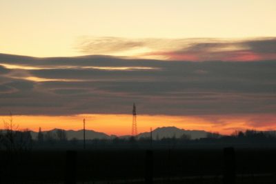 Rapace al tramonto