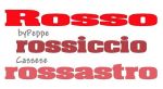 Rosso rossiccio rossastro