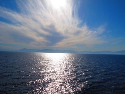 Sole fra le nuvole