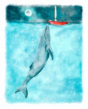 La balena felice