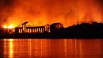Cielo rosso sulla citt�