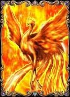 Un uccello di fuoco