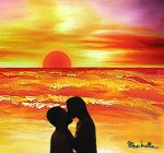 Baci al tramonto