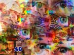 Occhi arcobaleno