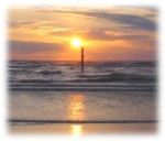 Alba sul mare