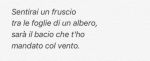 Il tuo "vento"