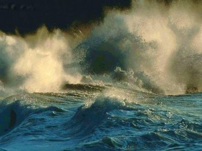 Il mare in tempesta
