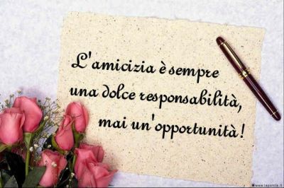 La vera amicizia � una sfida