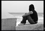 Il mare aperto della sera