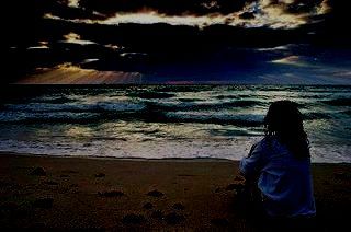 Notte in riva al mare  
