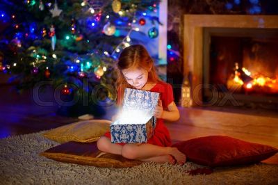 Una piccola scatola magica e una bambina