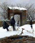 Un Cimitero tra le Nebbie dell'Autunno