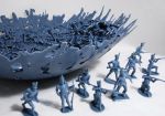 I bambini giocano alla guerra