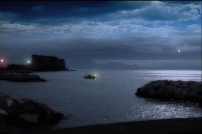 A luna fa nu pizz� �a riso