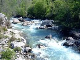 Scrosciante lungo fiume