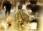 Piccoli piedini scalzi