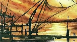 Crepuscolo sul mare