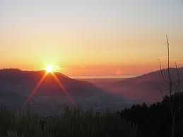 Il sole non scorge