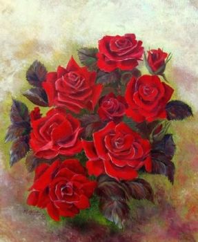 Per me sei petali di rosa
