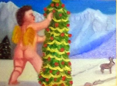 Tra gli addobbi