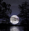 Una porzione di luna